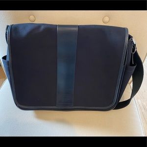 Coach Black Signature Messenger Bag